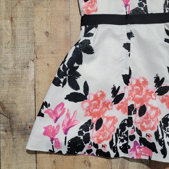 Lilly Pulitzer Stroke of Midnight Floral Strapless Amberly Bow Detail Dress - 2 - Picture 8 of 14